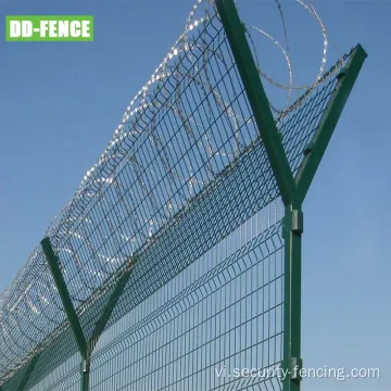 Hàng rào lưới dây hàn cho sân bay